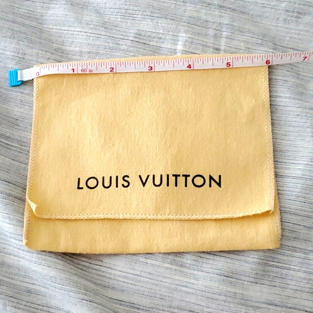Authentic LV dustbag for compact wallet